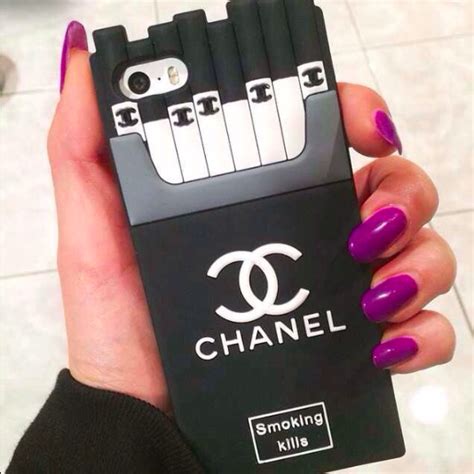 chanel smoking kills phone case 5c|chanel iphone cases for sale.